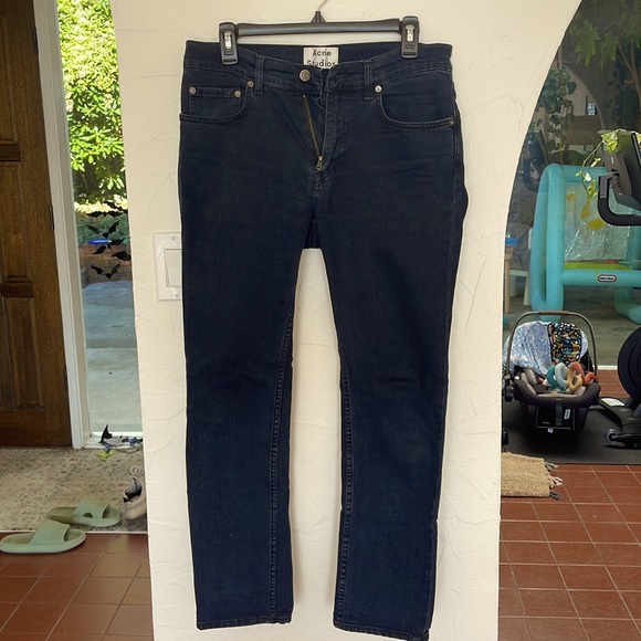 Acne Studio Ace blue/black jeans - Picture 1 of 5